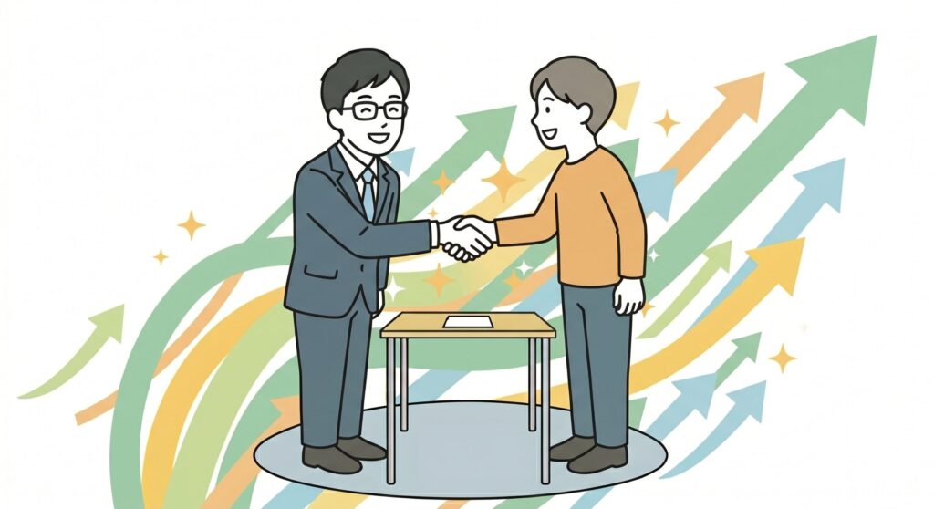 なぜ転職の相談相手選びで悩むのか図解