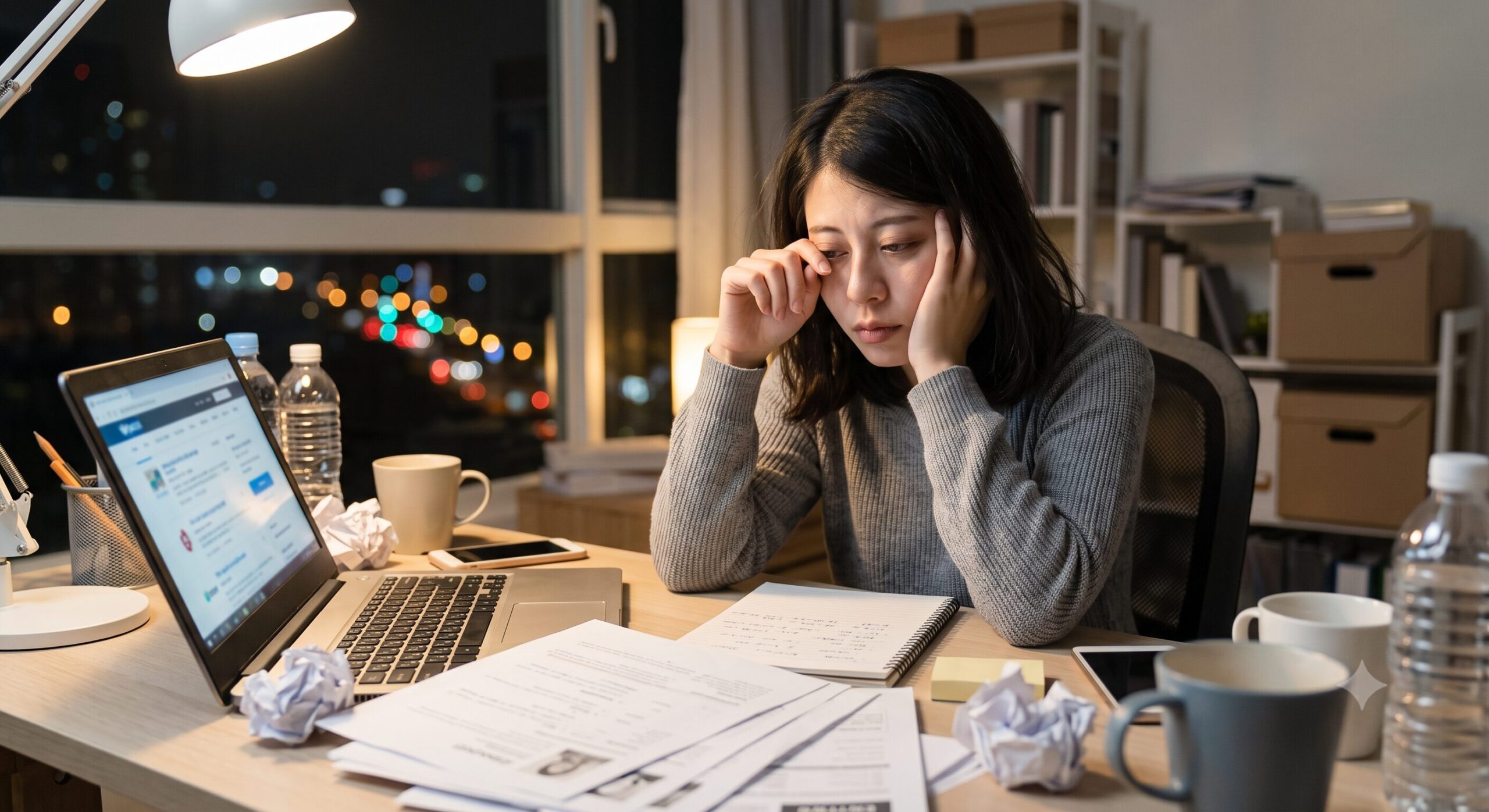 転職活動が疲れた20代へ｜内定が出ない本当の理由と区切り方