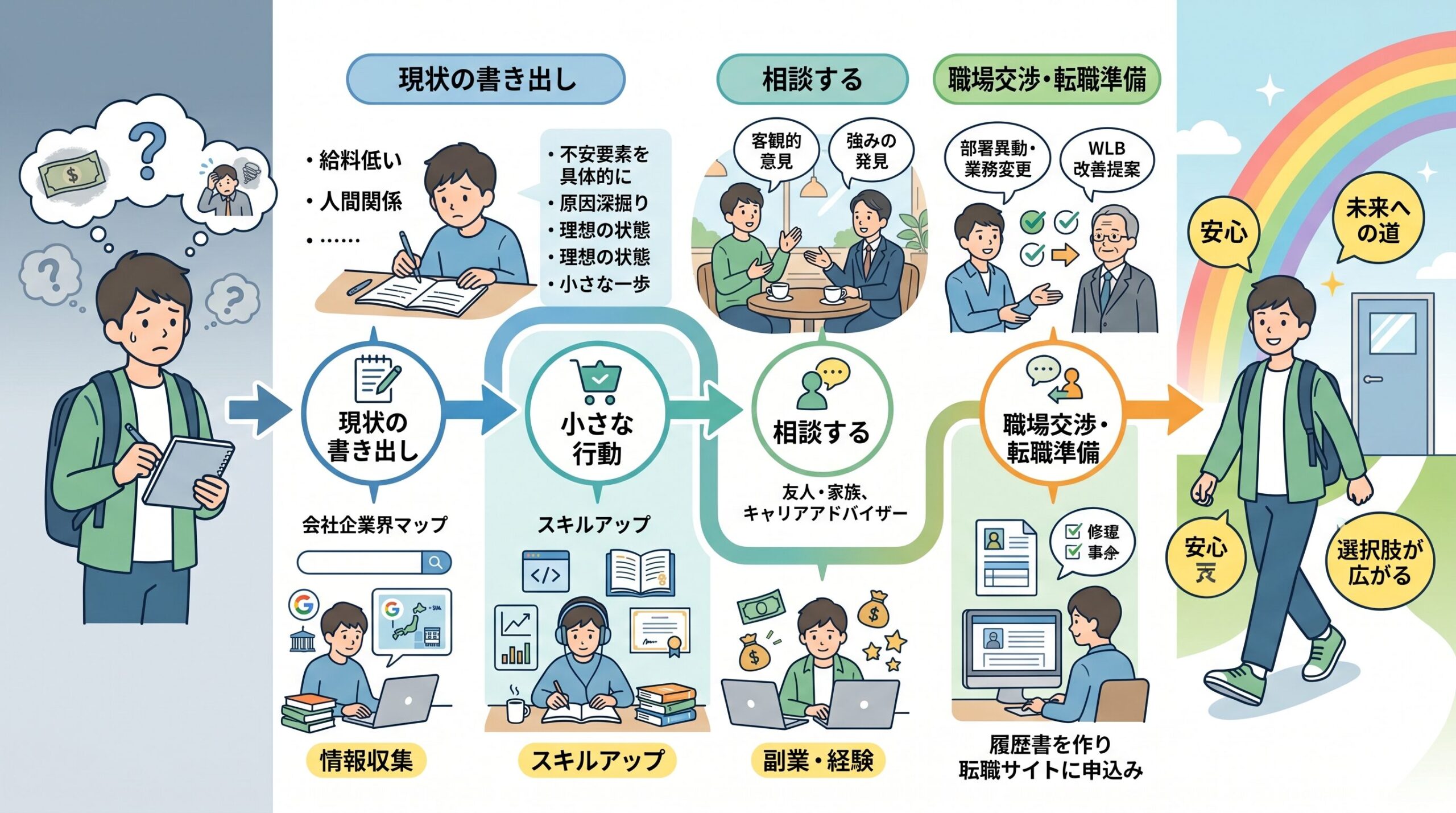 具体的な行動リストのイメージ