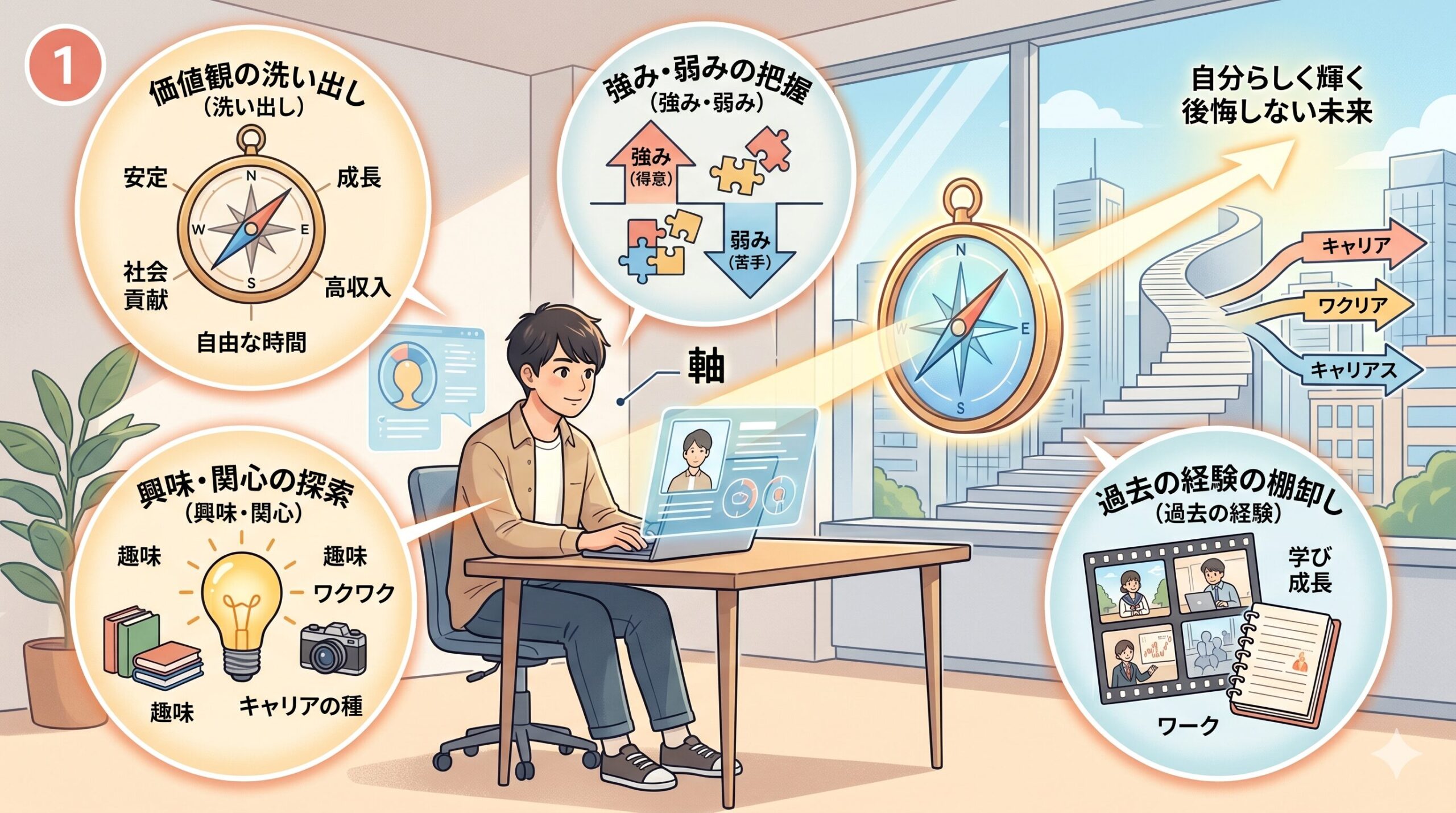 自己分析のイメージ図