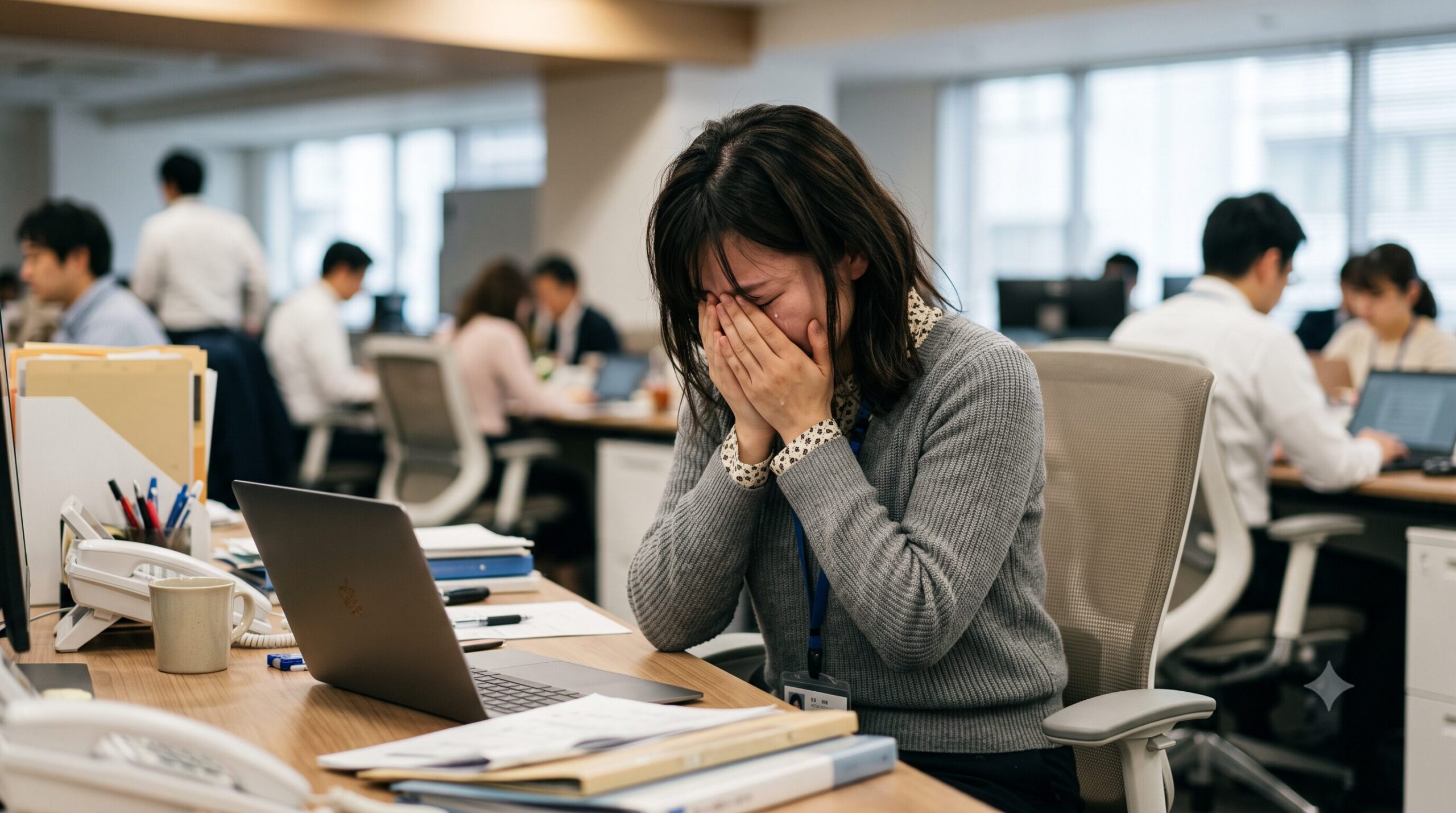 20代で職場の涙が止まらないのはなぜ？うつ…と自分を責めずに試すこと