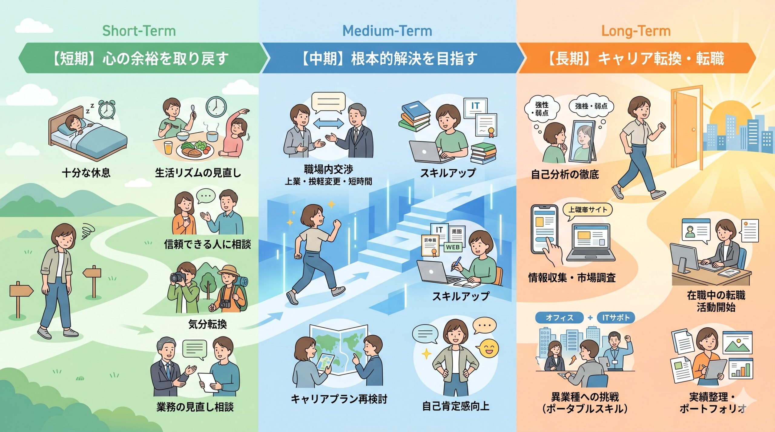 キャリア対策ロードマップ