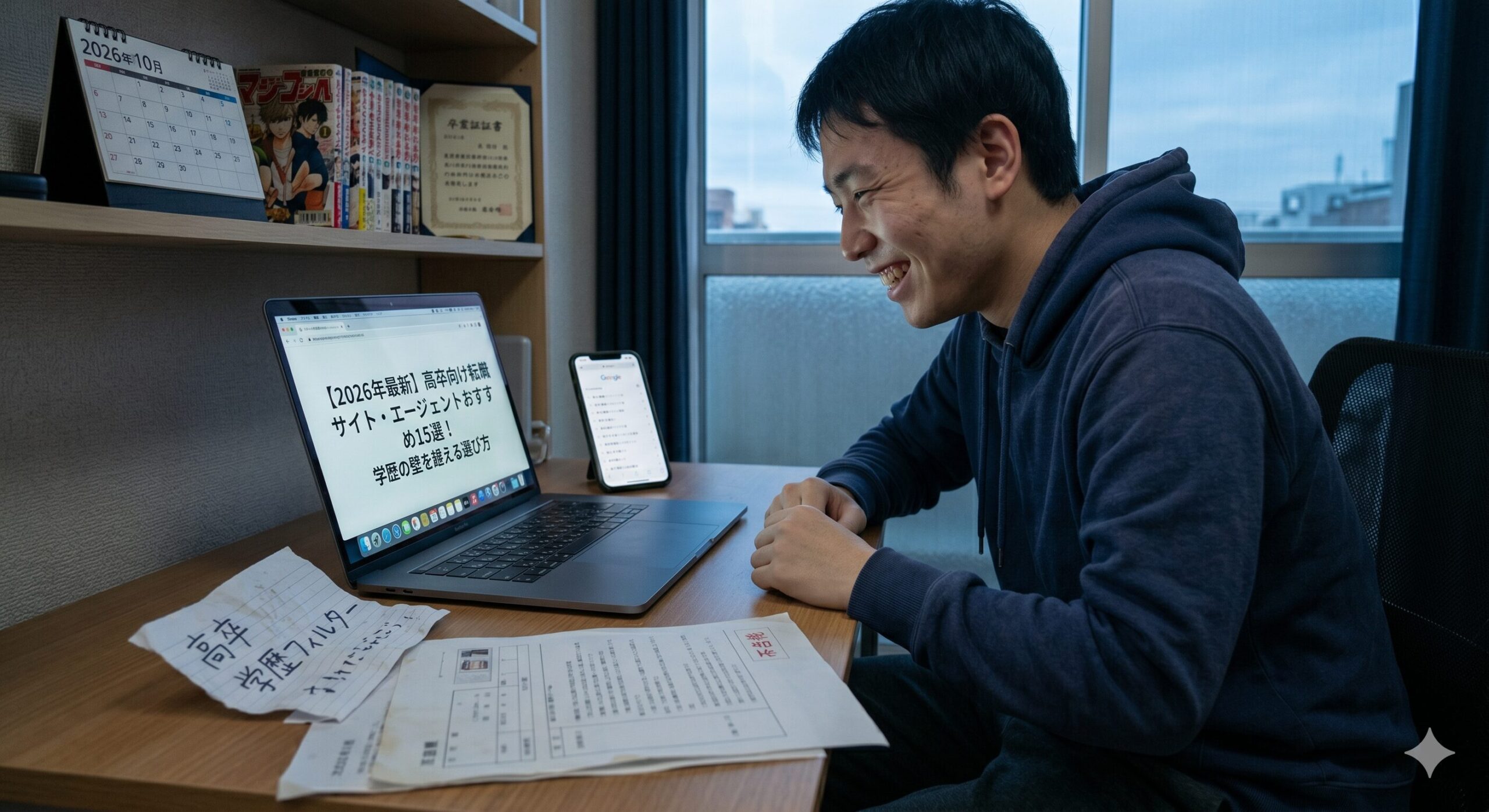 【2026年最新】高卒向け転職サイト・エージェントおすすめ15選！学歴の壁を越える選び方