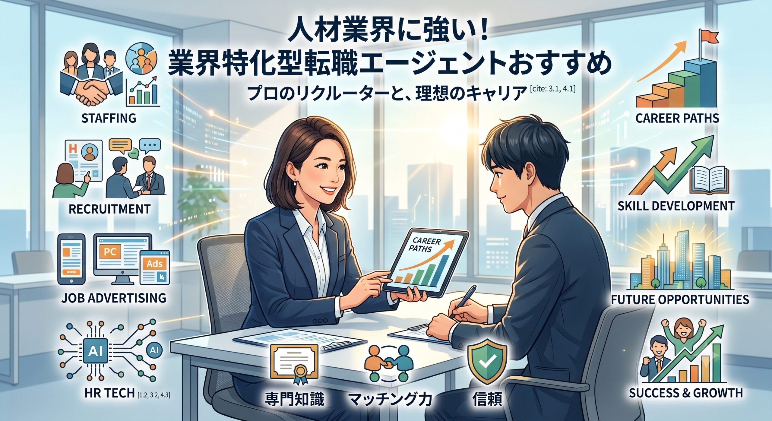 具体的なサービス紹介と客観的データ