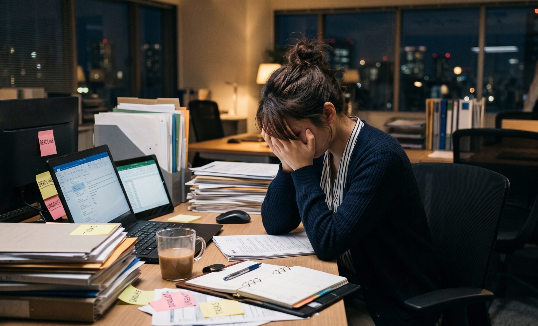会社のストレスでもう限界なあなたへ。心と体を壊す前に取るべき行動と解決策