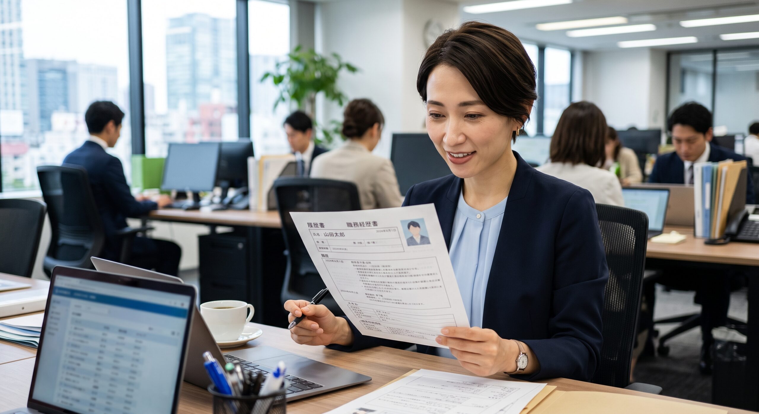 採用担当者の目を引く！転職・中途採用の履歴書の書き方